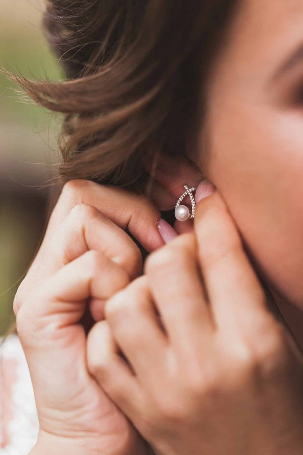 Boucles d'oreilles avec perle de Tahiti : pour un look original